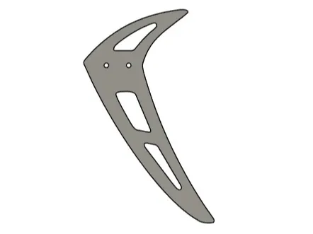 OMP M1 / M1 EVO – Tail Fin