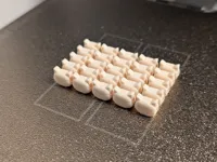 (25 beads) 0.12mm layer, 4 walls, 15% infill