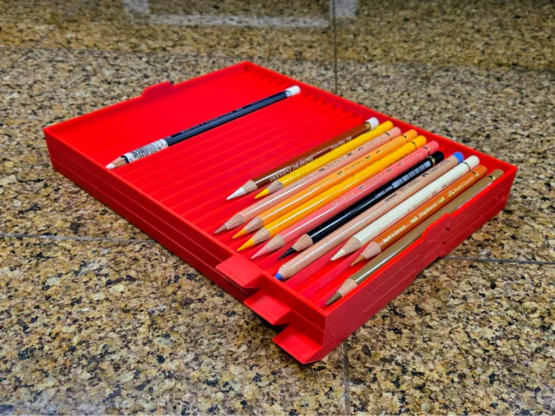 Stacking Pencil Trays, 25 Count