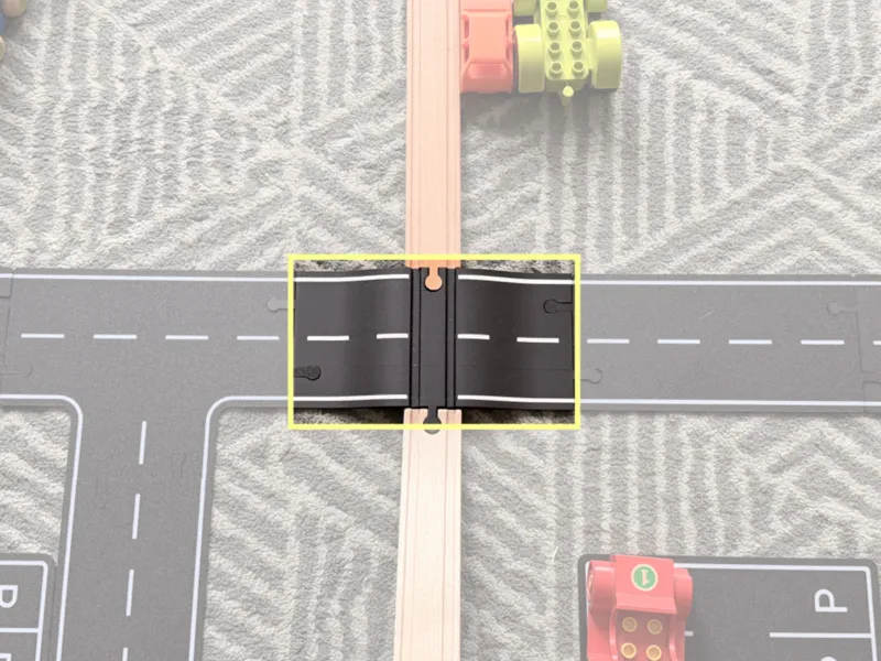 Spielstraße Bahnübergang -Brio/IKEA-