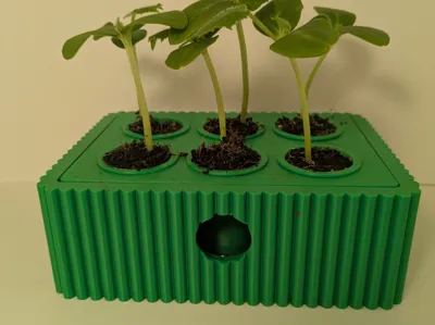 Compact Self-Watering Seed Starter