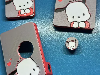 Hueforge Pochacco A1/A1 Mini Cover 