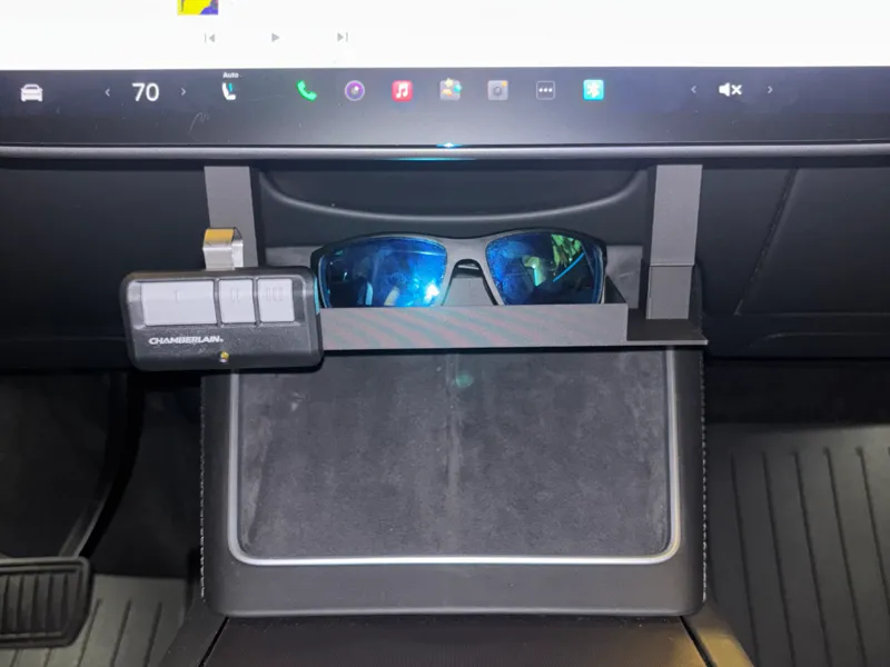 Tesla Sunglasses Holder