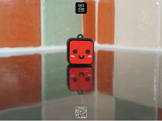 Kawaii Face cube No AMS Switch Clicker Fidget
