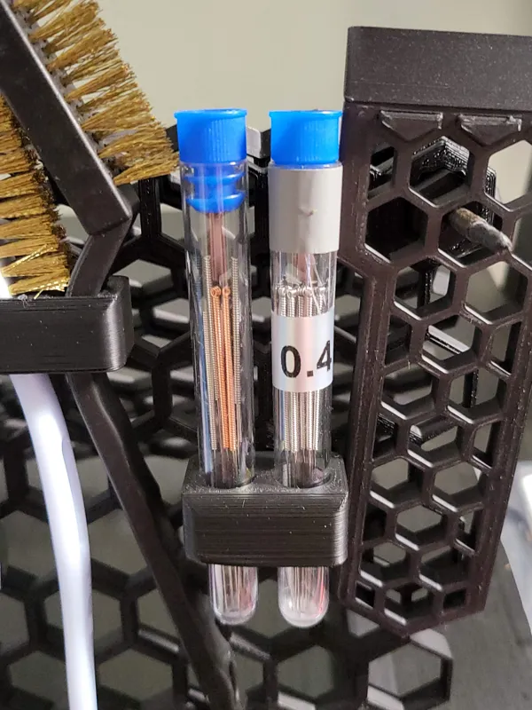 HSW Nozzle Cleaning Needle Tube Holder x2