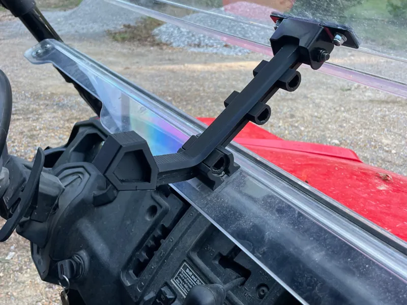 SXS Extended Windshield Prop (2 piece windshield)