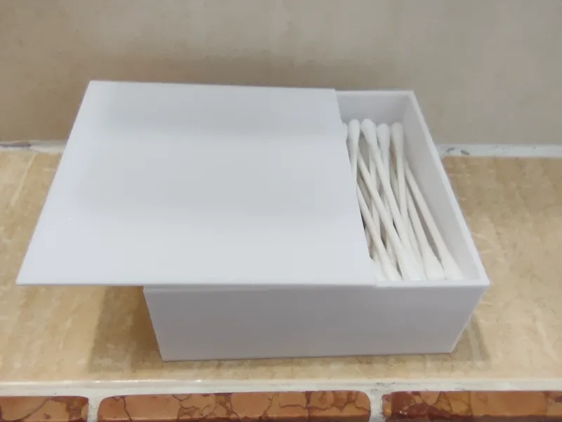 Minimalist Cotton Swab Box - High Precision Fit