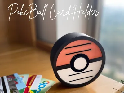 Pokeball Card Holder