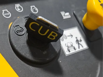 Cub Cadet Mower Key Cover