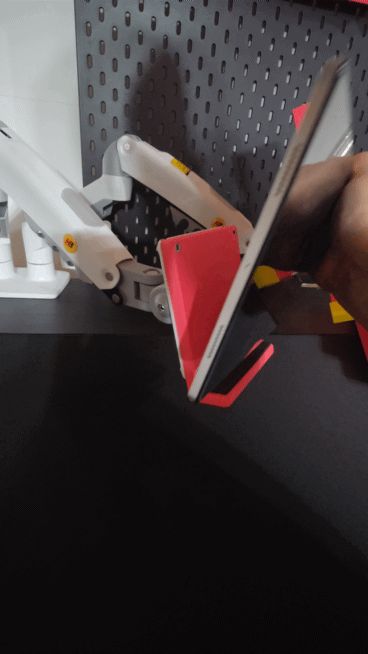 Vesa 100x100 Porta Tablet Magnetico Supporto