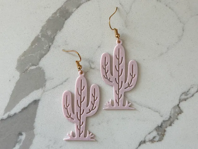 Cactus Earrings