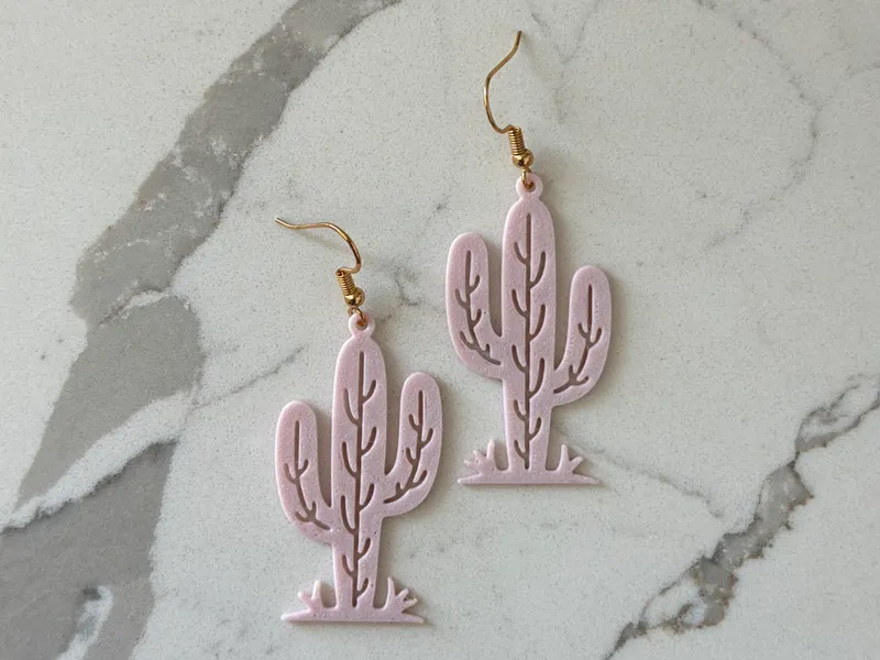 Cactus Earrings