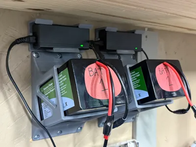 Bioenno Battery wall mount