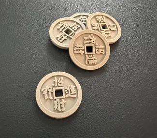 Shopping cart Coin Lucky China