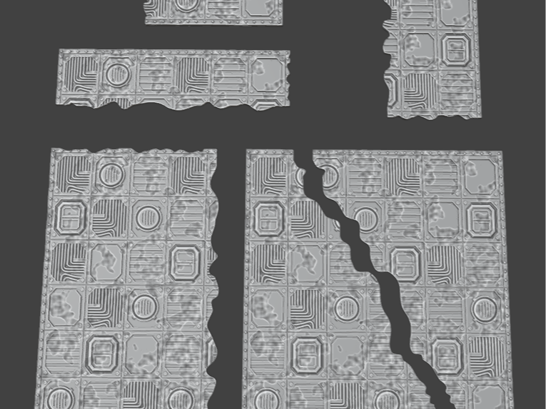 New edition terrain bases/footprints