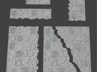 New edition terrain bases/footprints