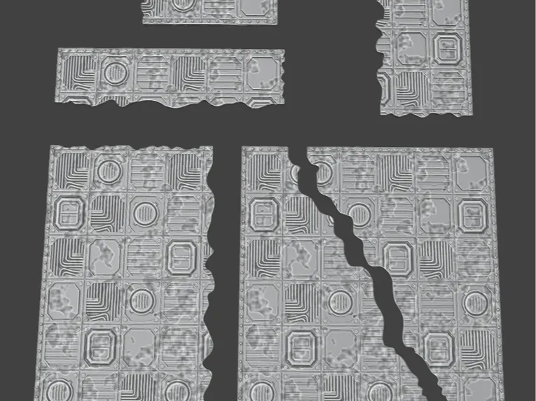 New edition terrain bases/footprints