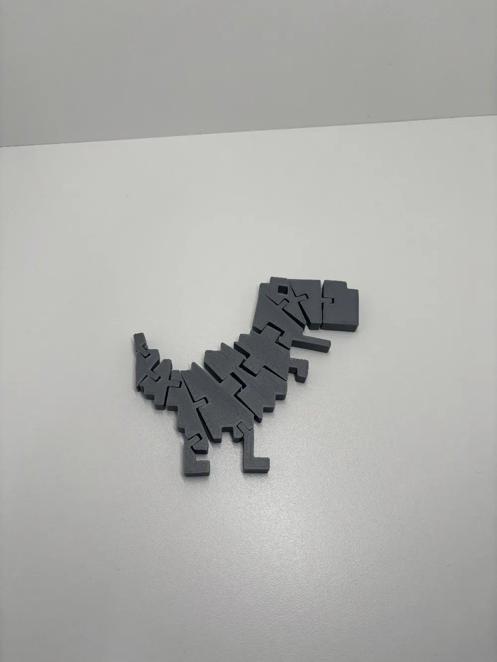 Flexi Chrome Dino - Free 3D Print Model - MakerWorld
