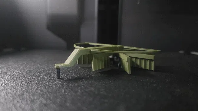 Marco decorativo: Working Rotary hay rake 1/64. Referencia del modelo original.