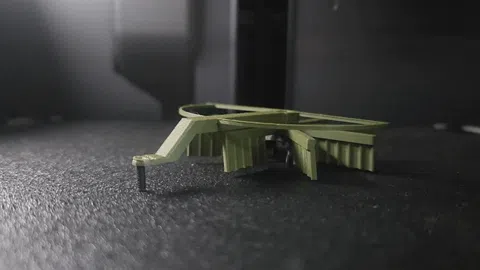 Marco decorativo: Working Rotary hay rake 1/64 — referencia de MakerWorld