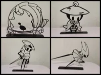 Figurines Hollow Knight Silksong (Hornet, Bell, Sherma, Quirrel) — photo 2