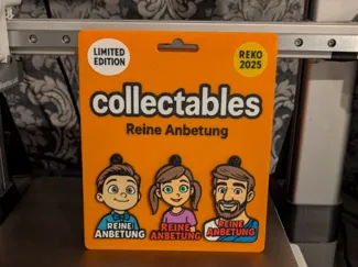 Sammelplatte für Reko 2025 Schlüsselanhänger