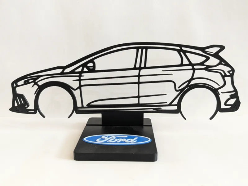 Ford Focus MK3 RS silhouette