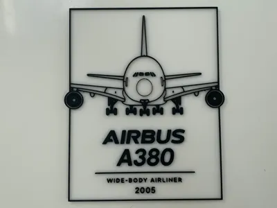 Airbus A380 poster