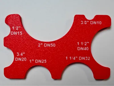 Pipe measuring tool