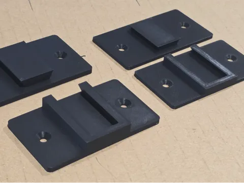 Marco decorativo: Interlocking Picture Frame Hangers — referencia de MakerWorld