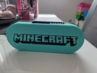 Minecraft Pencil Case Shutter Box