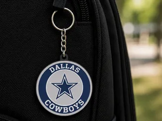 Keychain-Dallas Cowboys logo