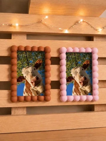 Marco decorativo: Bubble Photo Frame – 2x3" / 5x7.6 cm Photos — vista de referencia 2