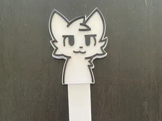 Boykisser / furry bookmark