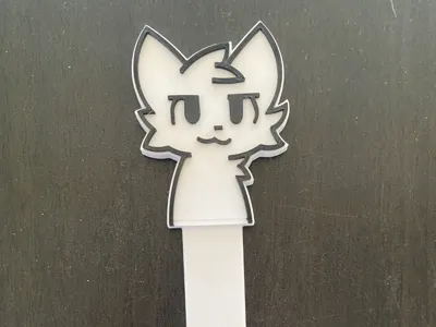 Boykisser / furry bookmark