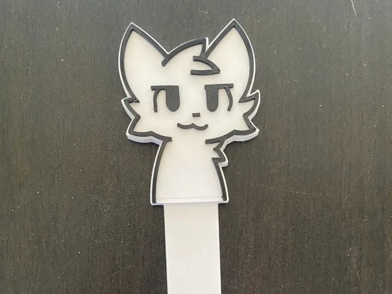 Boykisser / furry bookmark