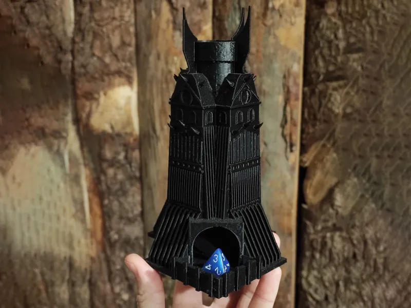 Small Isengard dice tower