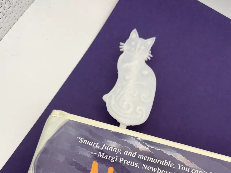Cute Cat Bookmark!