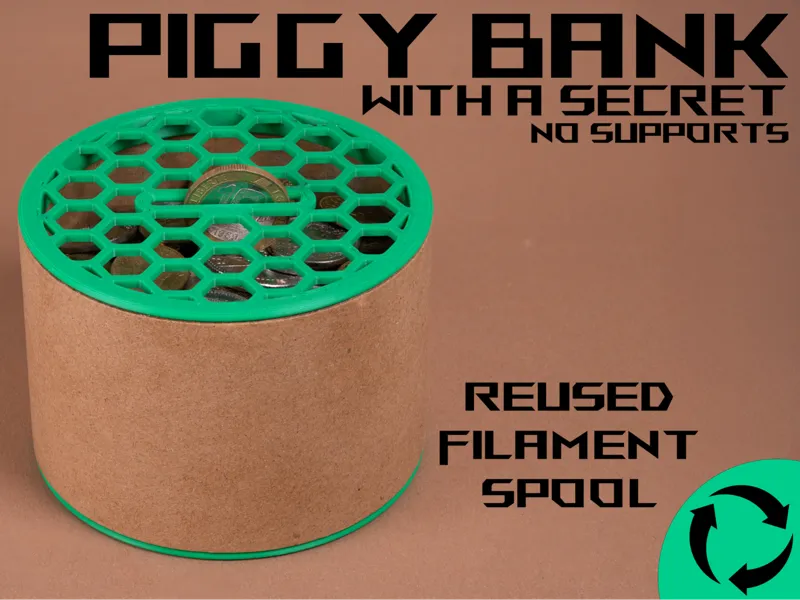 piggy bank with secret space