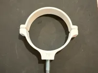 Collier de serrage 75 mm avec écrous intégrés M4/M8 — photo 2