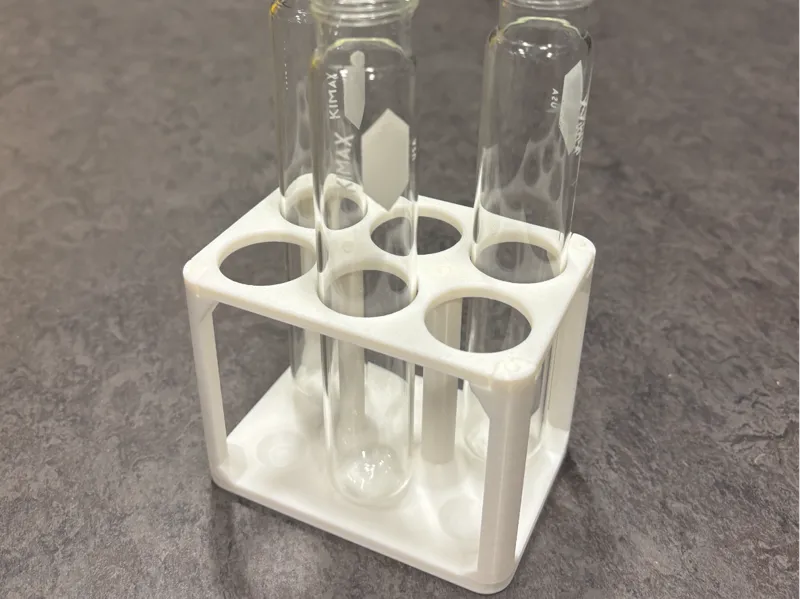 Test tube rack w/ 26mm holes