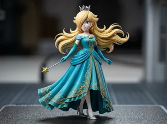 High-Detail Princess Rosalina Figure