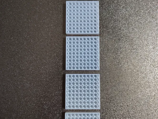 Infill speed test