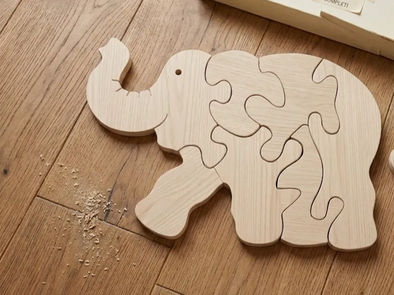 Puzzle Elefante ad Incastro