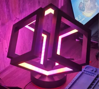 Beleuchteter Endloser Würfel ( Infinity Cube )