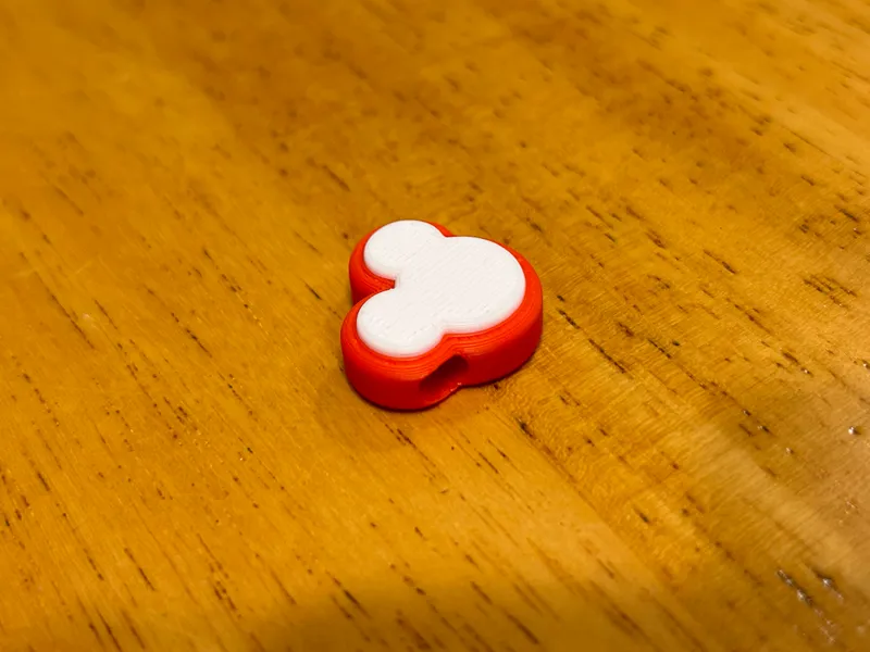 Mickey Shoelace bead