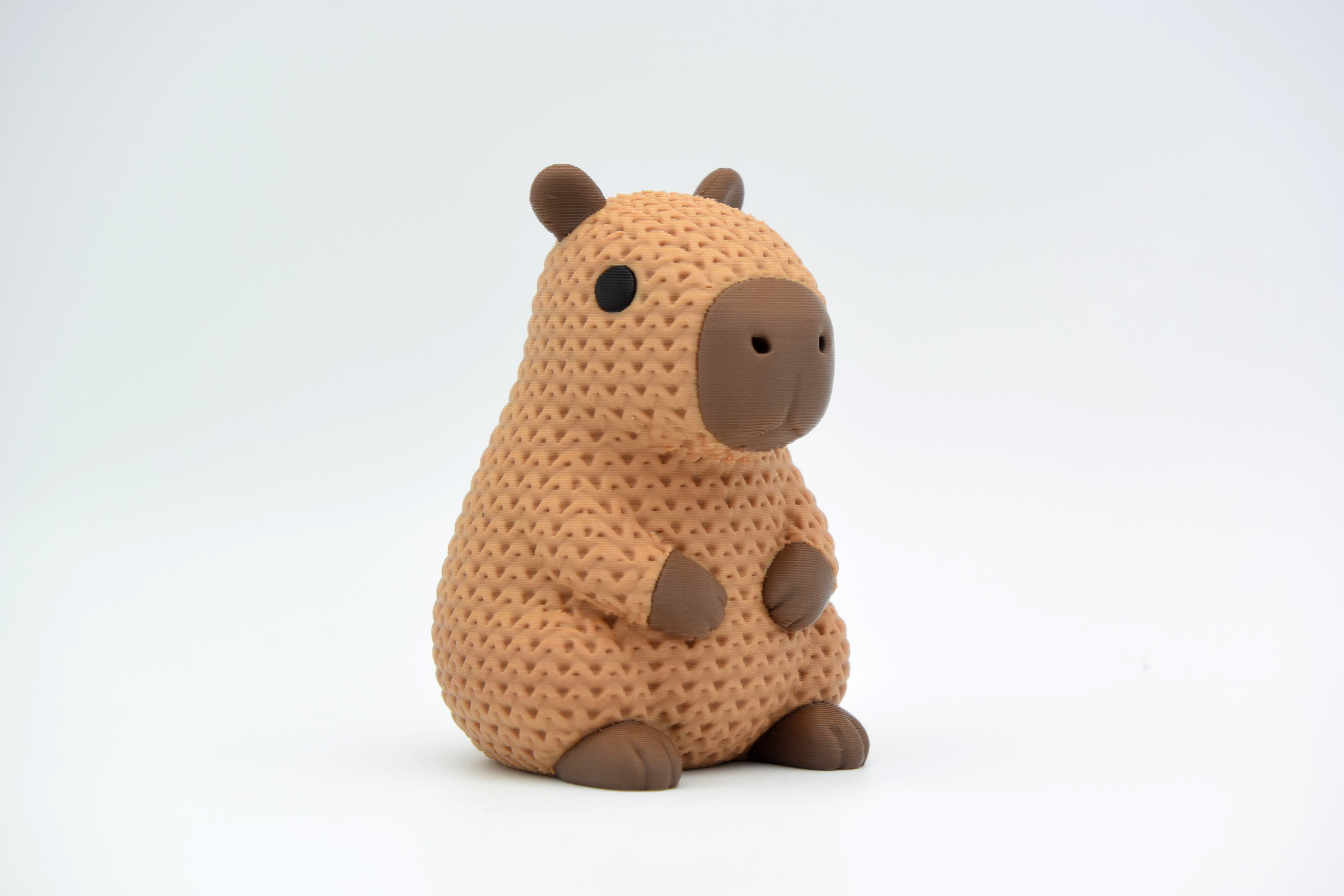 Miniatura 2 do modelo 3D Knitted Capybara