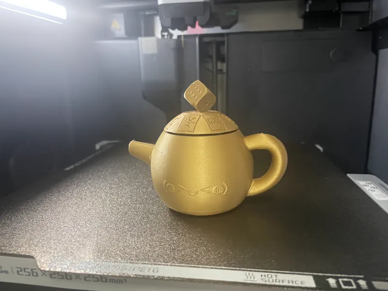 可以盘的茶壶