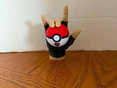 I Love You ASL Pokeball