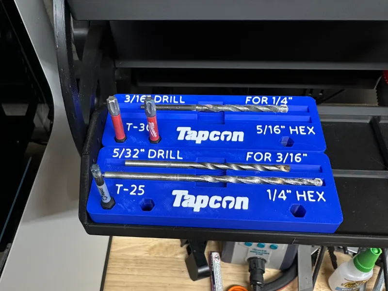 Gridfinity Tapcon Tool Organizer